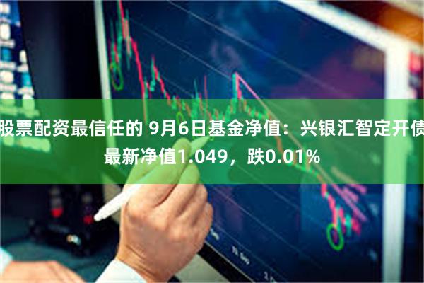 股票配资最信任的 9月6日基金净值：兴银汇智定开债最新净值1.049，跌0.01%