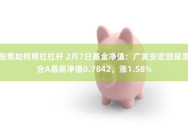 股票如何用杠杠杆 2月7日基金净值：广发安宏回报混合A最新净值0.7842，涨1.58%